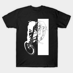 Road Samurai White T-Shirt